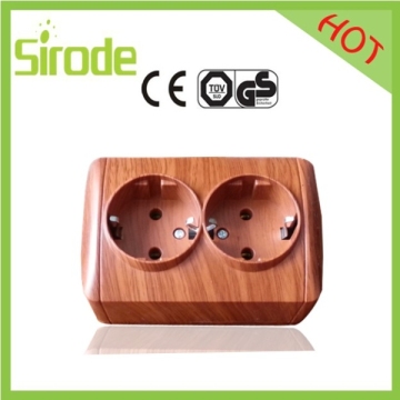 European Germany Schuko Souket Double (8001-52)