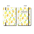 Caderno de capa dura com alça estilo fruta personalizado