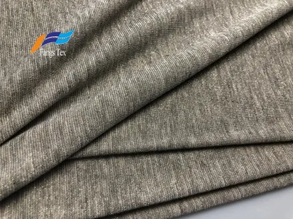 Lurex Nylon Knitted Polyester Spandex Shiny Lycra Fabric