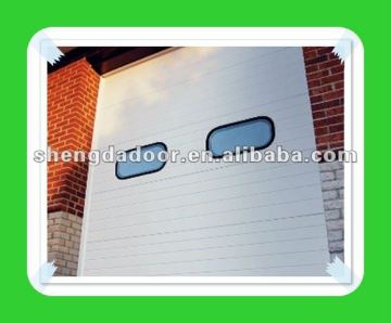 automatic warehouse insulated overhead sectional industrial factory door