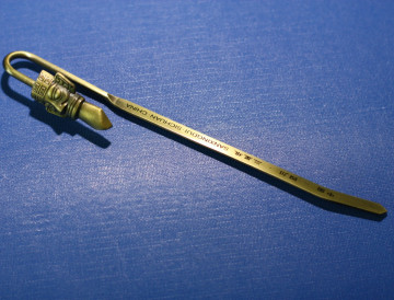 Bookmark Pin, Custom Metal Bookmark (GZHY-BM-001)