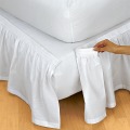 Plain Bed Ruffled Boleh Dibuka Biasa