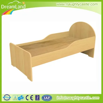 Children wooden double bed designs / baby wooden bed