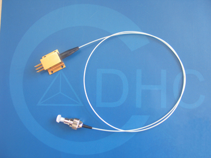 660nm/80mW/TEC pigtailed laser module with single-mode beam