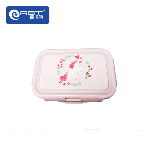 漫画の学生ランチボックス