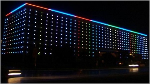 led pixel wall