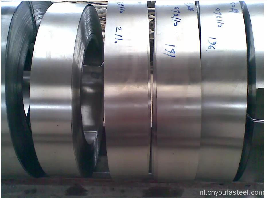 Hot gedompeld gegalvaniseerde stalen strip