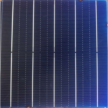 Pannello solare in polietilene a mezza cella da 350 W.