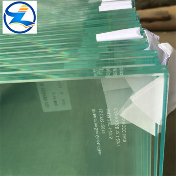 Glass di sicurezza 10 mm 12 mm Sicurezza in laminato recinzione in vetro