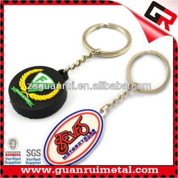2014 Promotional soft pvc rubber keychain