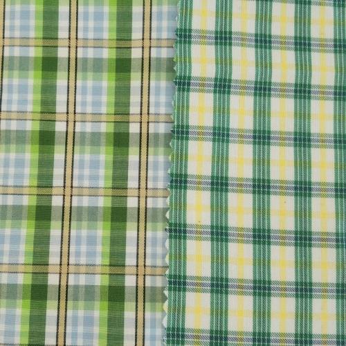 CHECK SHIRT FABRIC High thread count high density Cotton shirt fabric Manufactory