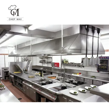 Smart Chinese Commercial Kitchen Equipment for Professional Restaurants