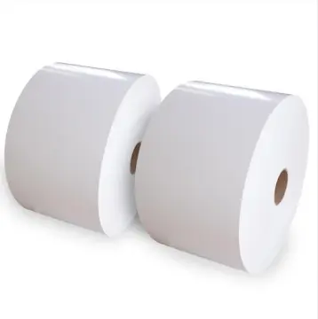 silver pp sticker printing self adhesive pp synthetic self adhesive sticker printing