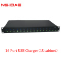 16 ports 1U Charger d'armoire Charge rapide