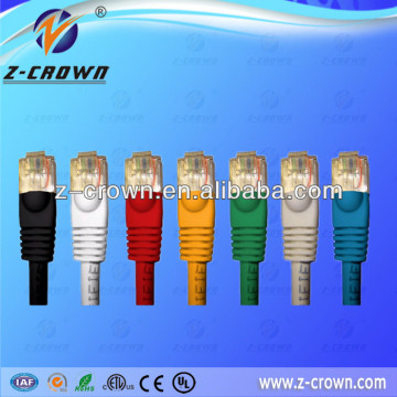 Network UTP RJ45 Patch Cord Manufacturer For 1m/2m/3m UTP Cat5e Patch Cord With 4Pair Plug 24awg F/UTP Cat6 Patch Cord Lan Cable