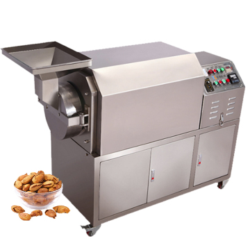 Máquina de asado de nueces para maní, soja y cebada