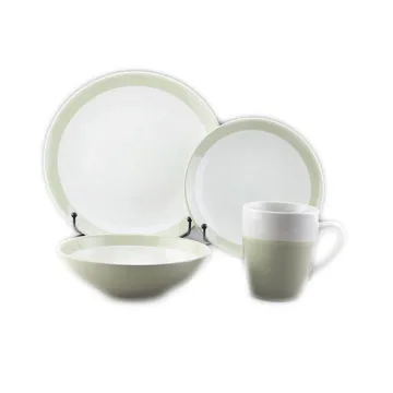 16 pcs OEM service hammered dinner set