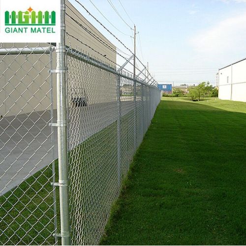 Galvanized Decorative Chain Link Wire Fence