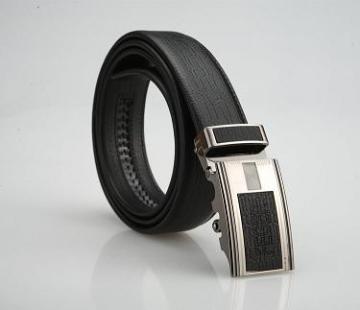 men automatic buckle leather belt