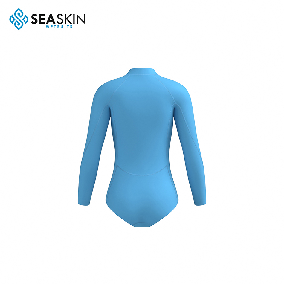 Seaskin Neoprene Front Zip Surfing Wetsuit For Women