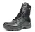 3515 Anti-slip Outsole Leather Made Police Tactical High Boots with Side Zipper Closure
