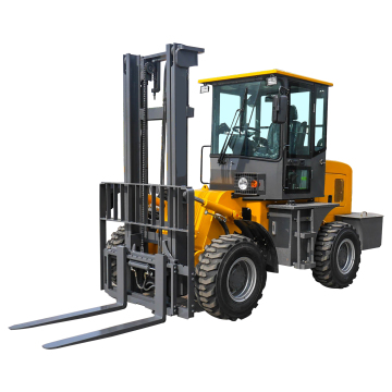 3 Ton Articulated Rough Terrain Forklift for Efficient Brick Factory Operations