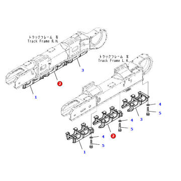 PC2000-11 GUARD TRACK 21T-30-42420