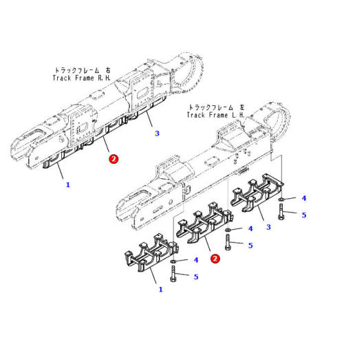 PC2000-11 GUARD TRACK 21T-30-42420