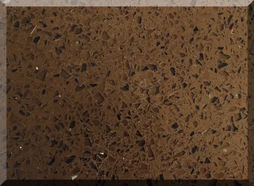 South africa sparkling dark brown quartz stone