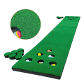 2-on-2 Pong Style Golf Putting Mat Game Set