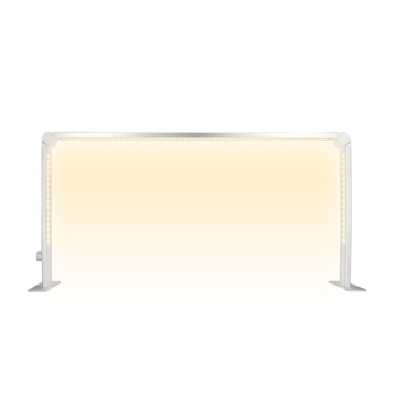 3 Farbenmodus Schrittless dimmbare LED -Schreibtischlampe - quadratisches Nageltischlicht