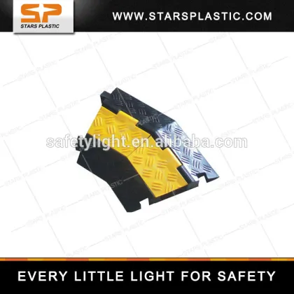 Outdoor event protector Rubber Cable Protector High Density Rubber Electric Wire Protector