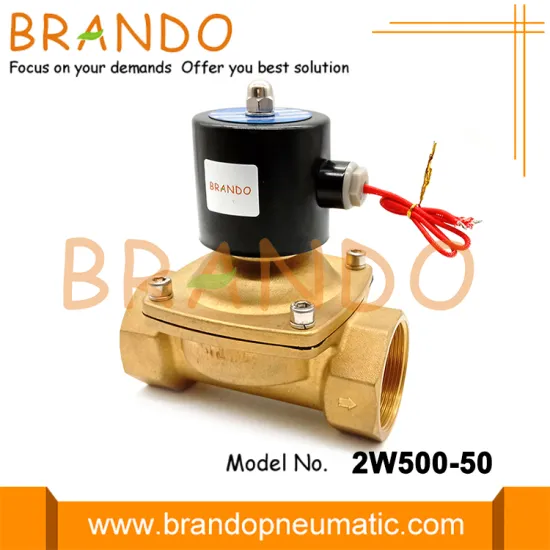 2W500-50 2'' 2W Normally Closed Series Solenoid Valve