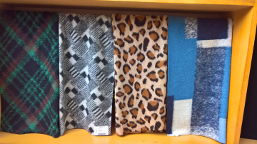 ขนสัตว์ขนสัตว์ Jacquard Faux