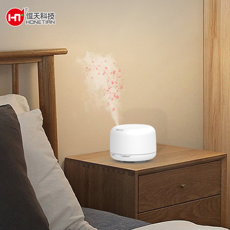 HONETIAN 7 colors night light 3 timed shutdown 17w 500ml capacity custom colors indoor plastics aroma diffuser