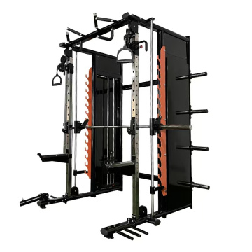 Combo de machine à cage à cage multifonctionnel Smith Machine