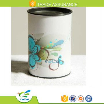 Professional Custom round shoe paper made tin making metal box printed with your own logo