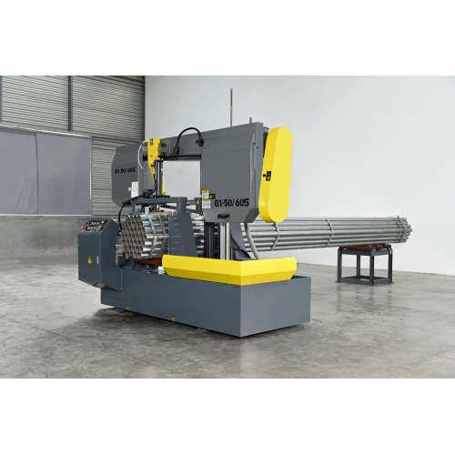 Sega a nastro a doppia colonna G15060S con doppia morsa