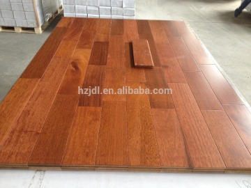 Merbau Solid hardwood flooring flat surface UV lacquered 18*90*300-900RL grade A