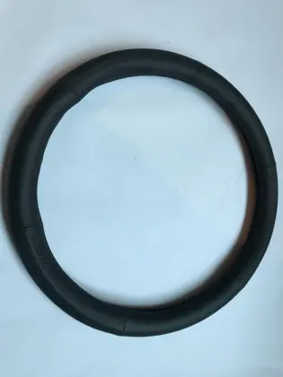 Genuine leather steering wheel covers