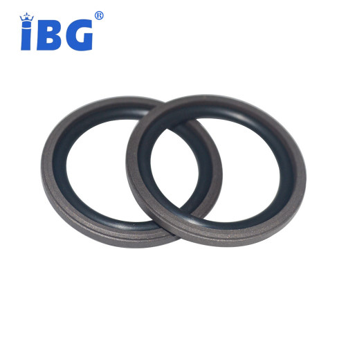 Custom Dust proof Glyd Ring Oil Seal PTFE &amp; NBR