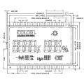 Benutzerdefinierte Arkled 49*35 TN LCD Interrated Display -Modul