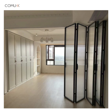 Bifold Patio Doors: Glass Door Thermal Break Aluminum Bifold Patio Doors Double Glazed Accordion Folding Door