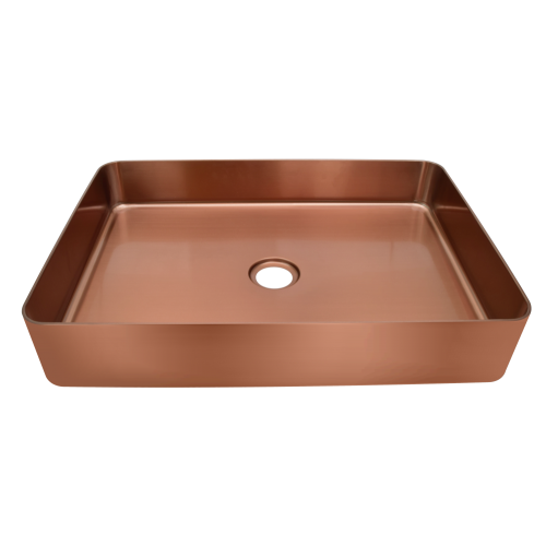 Meiao Rectangular Nano Color Plated Countertop Basin