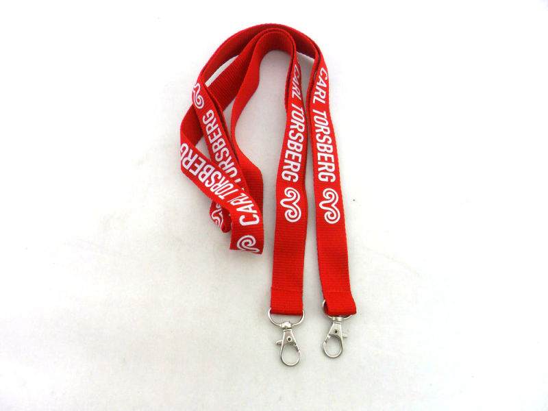 Fashion Silk Screen Print Custom Polyester Lanyard