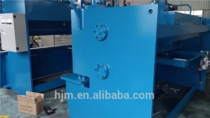 HENGJIAN hydraulic steel plate cutting machinery steel plate shearing machine