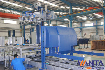 5 Gallon Barrel Automatic Palletizing Machine , Pallet Stacker Single Column Palletizer 1600 Bph