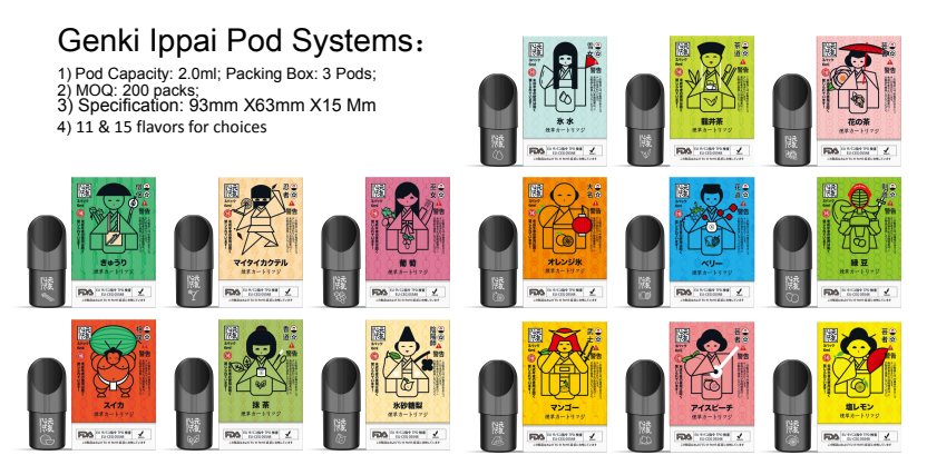 Genki Ippai Pod Systems