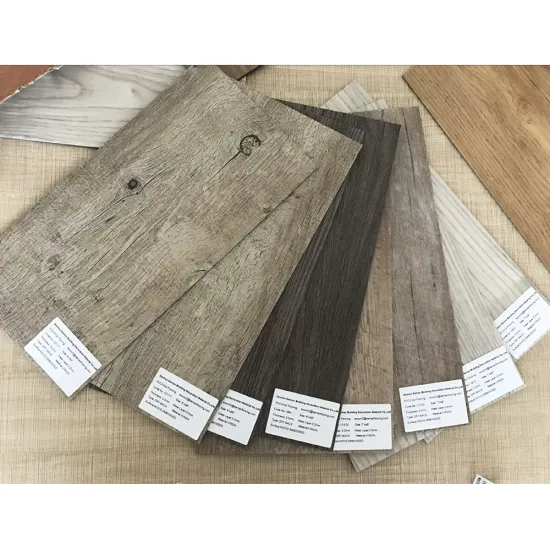 wood look High Quality Self Adhesive vinyl Plastic PVC vinyl flooring plank