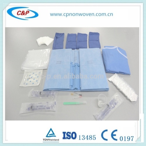 Laparoscopic Cholecystectomy Drape Pack, High Quality Laparoscopic